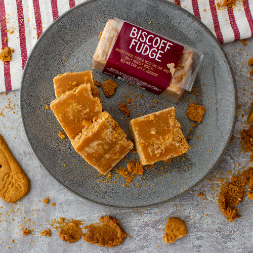 Biscoff Fudge Bar by The Chuckling Cheese Company