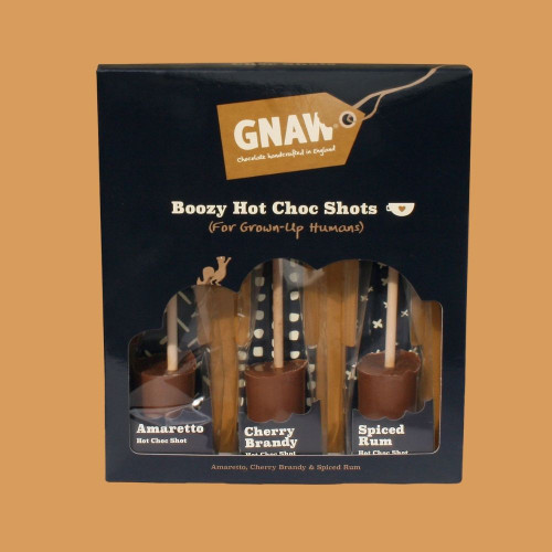 Boozy Hot Chocolate Shots Gift Set