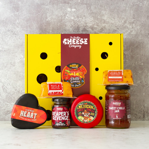 Chilli Lovers Cheese Gift Box, Available Now at The Chuckling Cheese Company