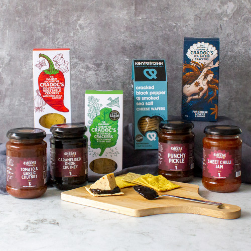 Chutney & Biscuit Bundle Available From The Chuckling Cheese Company.
