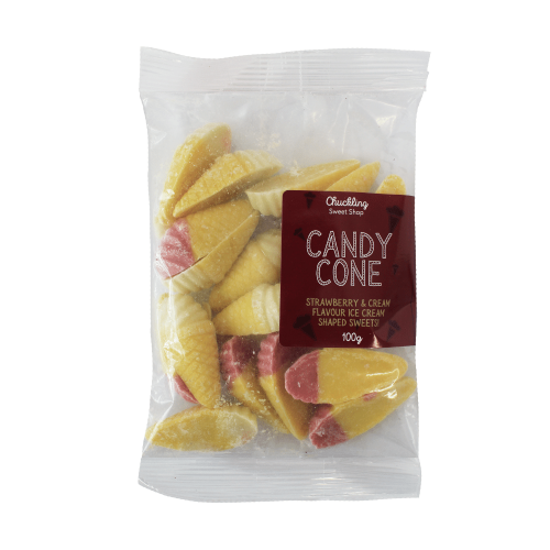 100g bag of Candy Cones by Chuckling Sweet Shop