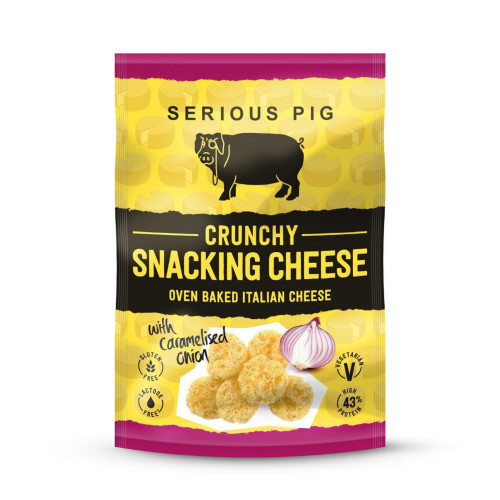 Serious Pig Caramelised Onion Snacking Cheese