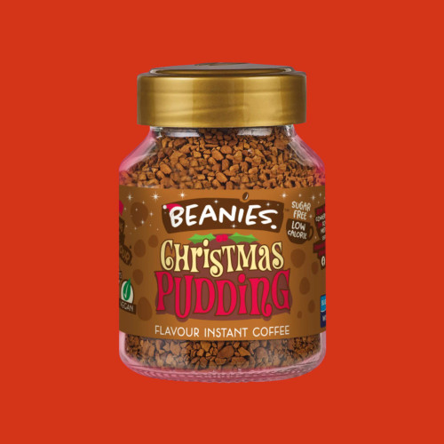 Beanies Christmas Pudding Instant Coffee - 50g