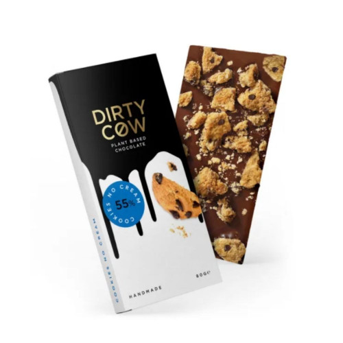 Luxury Dirty Cow Cookies No Cream Chocolate Bar