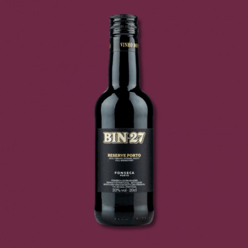 Foncesca Bin 27 Port 20cl Available to Purchase From The Chuckling Cheese Company