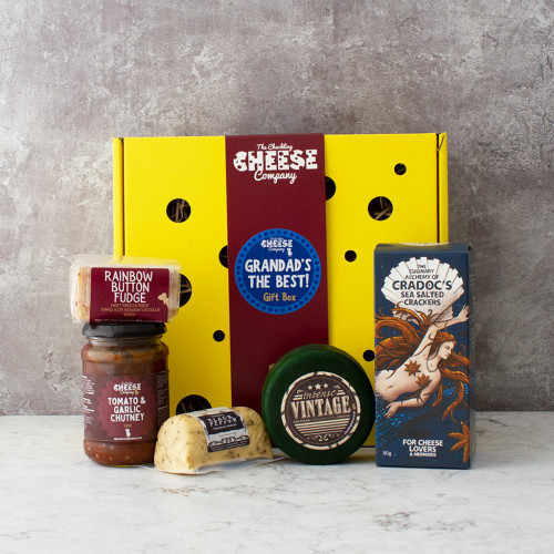 Lifestyle Image of Grandad's The Best Cheese Gift Box 
