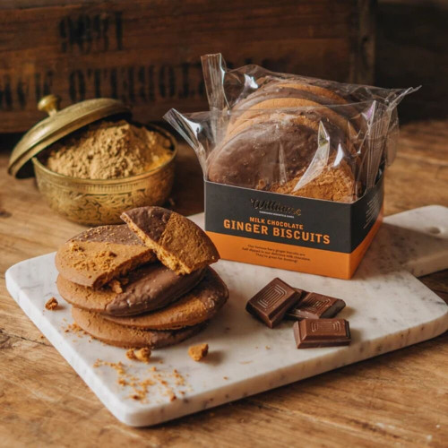 Luxury Giant Ginger & Chocolate Biscuits