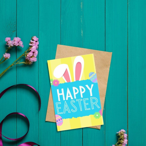 Happy Easter Greeting Card