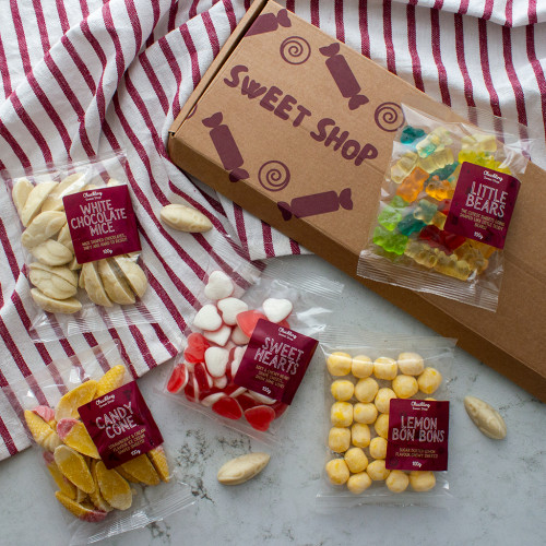 Available to shop now at The Chuckling Cheese Company: Mum Sweet Letterbox Gift Box