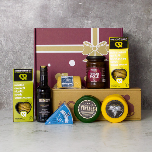 Port & Cheese Hamper Available to Shop Now At The Chuckling Cheese Company