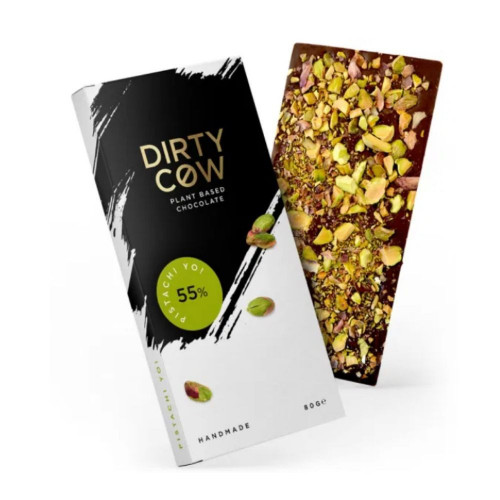 Luxury Dirty Cow Pistachi Yo! Chocolate Bar