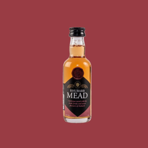 Lyme Bay Rhubarb Mead - 5cl