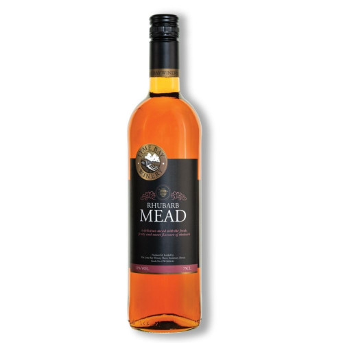 Lyme Bay Rhubarb Mead - 75cl