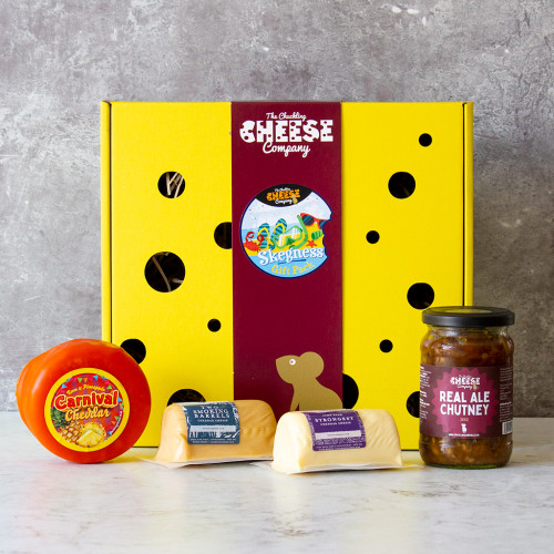 Lifestyle Image of The Skegness Cheese Gift Box 