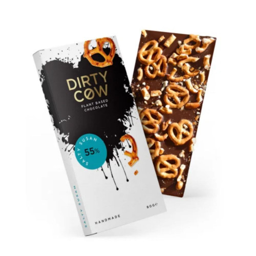 Luxury Dirty Cow Salty Susan Chocolate Bar