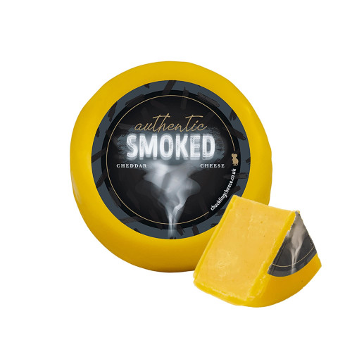 Naturally Smoked Cheese Truckle - Cut Open (200g)