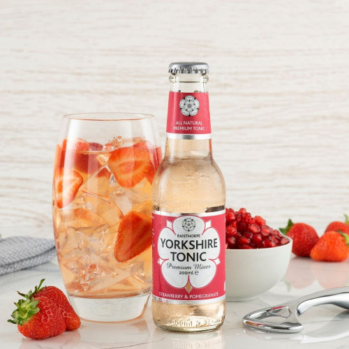 Strawberry & Pomegranate Tonic