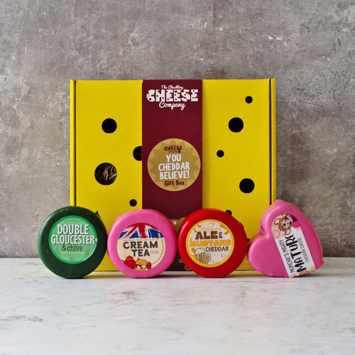 Chuckling Cheese You Cheddar Believe It Gift Box Available To Purchase Now.
