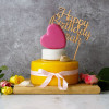 Aged to Perfection Birthday Cake Topper | Oak Birthday Cake Topper