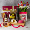 The Mothers Treats! Cheese & Wine Gift Hamper