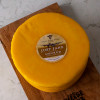 Naturally Smoked Cheddar - Large Waxed Cheese Truckle (2KG)