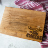 The Big Cheese! Personalised Oak Cheese Board