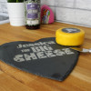 The Big Cheese! Personalised Heart Slate Board