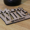 Mum’s Wine Goes Here! Wooden Wine Coaster