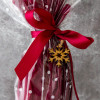 Wooden Snowflake Gift Wrap Topper