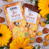 Gnaw Bee Happy Honeycomb & Caramel Milk Chocolate Bar