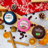 Christmas Pudding Cheddar - Wax Coated Cheese Truckle 200g