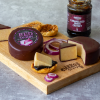 Caramelised Red Onion Cheddar - Waxed Cheese Truckle 200g