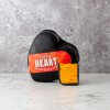 Flamin' Heart Hot & Spicy Cheddar - Waxed Cheese Truckle 200g