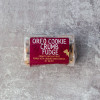 Oreo Cookie Crumb Artisan Fudge Bar