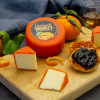 Orange & Whisky Cheddar - Wax Coated Cheese Truckle 200g