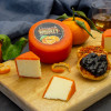 Orange & Whisky Cheddar - Wax Coated Cheese Truckle 200g
