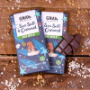 Gnaw Sea Salt & Crunchy Caramel Oat Mylk Chocolate Bar - Vegan